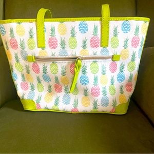Dooney & Bourke Summer Palm Print Tote.